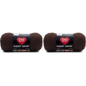 imageRED HEART Super Saver Yarn Aran FleckCoffee