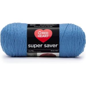 imageRED HEART Super Saver Yarn Aran FleckDelft Blue