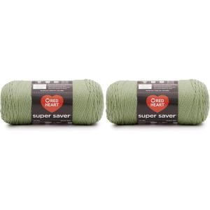 imageRED HEART Super Saver Yarn Minty E3000520Frosty Green
