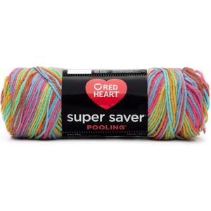 imageRED HEART Super Saver Yarn Pooling  Papaya1 Pack