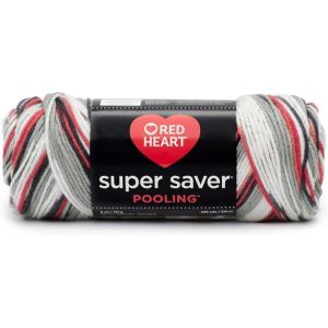 imageRED HEART Super Saver Yarn Pooling  Stillwater 95 x 35 x 35Pooling  Haute