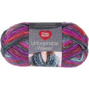 imageRED HEART Unforgettable Waves Yarn Sprices Each SprucesBazaar
