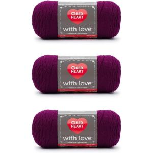 imageRed Heart 10016773 With Love Yarn Holly BerryBoysenberry