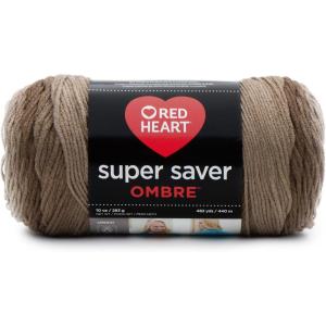 imageRed Heart E3054923 Ombre Yarn HickoryCocoa
