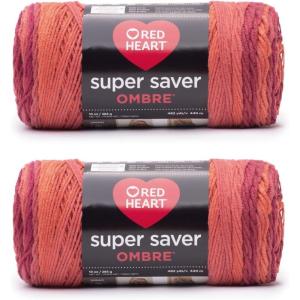imageRed Heart E3054923 Ombre Yarn HickoryHot Sauce Ombre