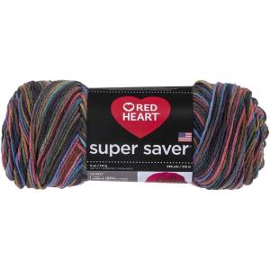imageRed Heart Super Saver Econ Blacklight YarnEarthy