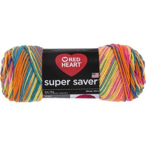 imageRed Heart Super Saver Econ Blacklight YarnPrint  Bikini