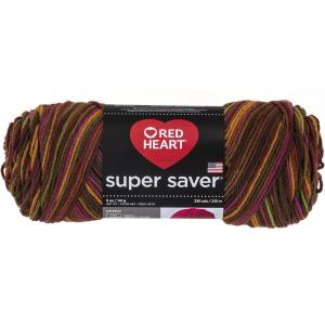 imageRed Heart Super Saver Econ Blacklight YarnPrint  Cherrycola