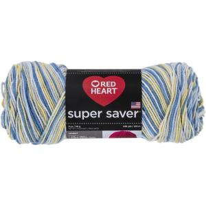 imageRed Heart Super Saver Econ Blacklight YarnPrint  French Country