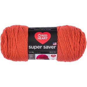 imageRed Heart Super Saver Econ Blacklight YarnSolid  Coral