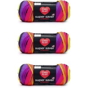 imageRed Heart Super Saver OatmealBright Stripe