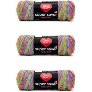 imageRed Heart Super Saver Yarn  PoolPapaya