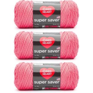 imageRed Heart Super Saver Yarn  PoolPersimmon