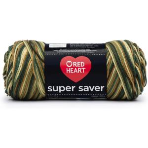 imageRed Heart Super Saver Yarn  PoolPrint  Woodsy