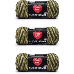 imageRed Heart Super Saver Yarn  PoolWoodsy