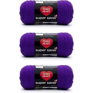 imageRed Heart Super Saver Yarn 312 BlackAmethyst
