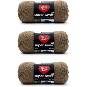 imageRed Heart Super Saver Yarn 312 BlackCaf Latte