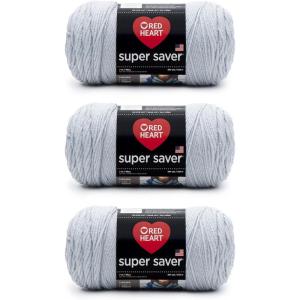 imageRed Heart Super Saver Yarn 312 BlackLight Gray