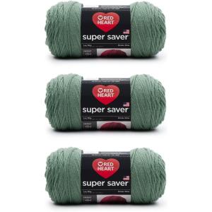 imageRed Heart Super Saver Yarn 312 BlackLight Sage