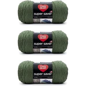 imageRed Heart Super Saver Yarn 312 BlackMedium Thyme