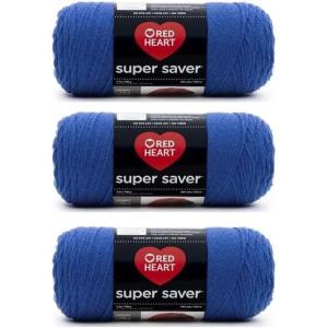 imageRed Heart Super Saver Yarn 312 BlackRoyal
