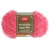 imageRed Heart Scrubby Sparkle Yarn GrapefruitGuava