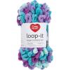 imageRED HEART LoopIt yarn In The PinkTurqs and Caicos
