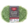 imageRed Heart Scrubby Sparkle Yarn GrapefruitAvocado