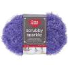 imageRed Heart Scrubby Sparkle Yarn GrapefruitGrape