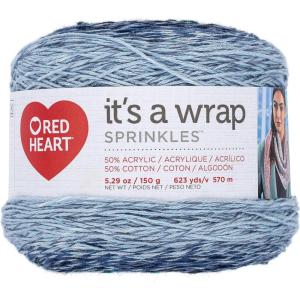 imageRED HEART E8869297 Its A Wrap Sprinkles yarn Red VelvetFrench Macaron