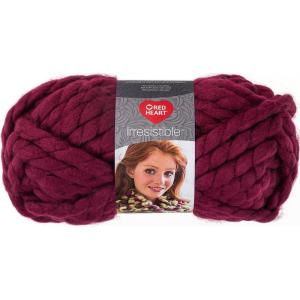 imageRED HEART Irresistible E8487110 Yarn AranBurgundy