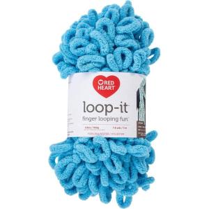 imageRED HEART LoopIt yarn In The PinkI Blue It