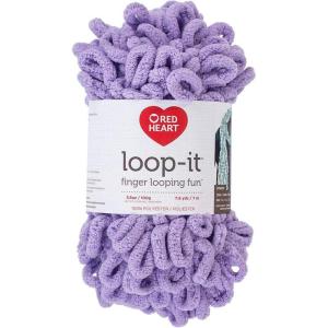 imageRED HEART LoopIt yarn In The PinkPurple