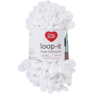 imageRED HEART LoopIt yarn In The PinkSnow Way
