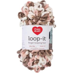 imageRED HEART LoopIt yarn In The PinkTruth Or Bare