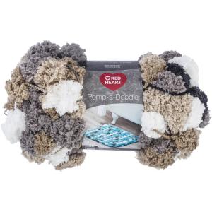 imageRED HEART PompADoodle yarn MeadowGranite