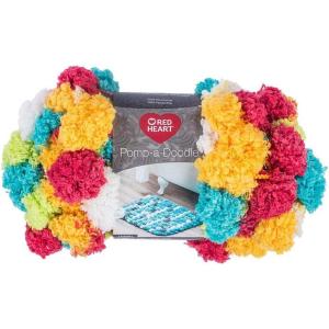 imageRED HEART PompADoodle yarn MeadowQuirky