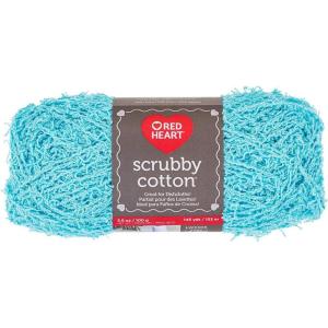 imageRED HEART Scrubby Cotton Yarn CottonCaribbean