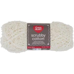 imageRED HEART Scrubby Cotton Yarn CottonLoofa