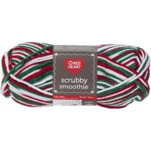 imageRED HEART Scrubby Smoothie Lavender YarnChristmas