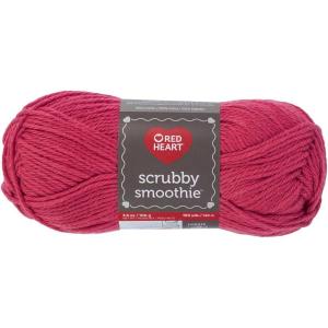 imageRED HEART Scrubby Smoothie Lavender YarnCoral