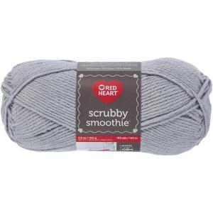 imageRED HEART Scrubby Smoothie Lavender YarnGray