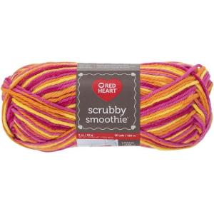 imageRED HEART Scrubby Smoothie Lavender YarnZesty