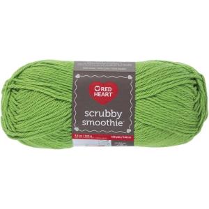 imageRED HEART Scrubby Smoothie Tan YarnLime