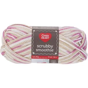 imageRED HEART Scrubby Smoothie Tan YarnNeopolitan