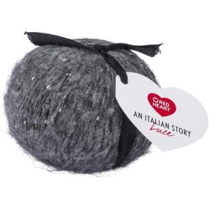 imageRed Heart Italian Story Luce Mohair Blend Yarn VerdePietra