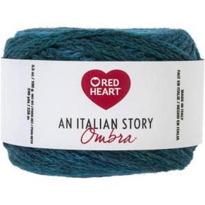 imageRed Heart Italian Story Ombra Wool Blend Yarn MultiAzzuro