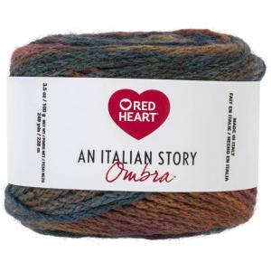 imageRed Heart Italian Story Ombra Wool Blend Yarn MultiMulti
