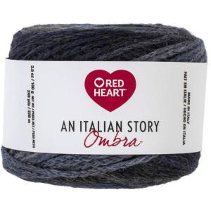 imageRed Heart Italian Story Ombra Wool Blend Yarn MultiTempo