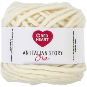 imageRed Heart Italian Story Ora Wool Blend Yarn CarmelloLatte